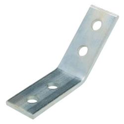 Raccord d’angle inox A4 rail pré-monté 45° 36/36